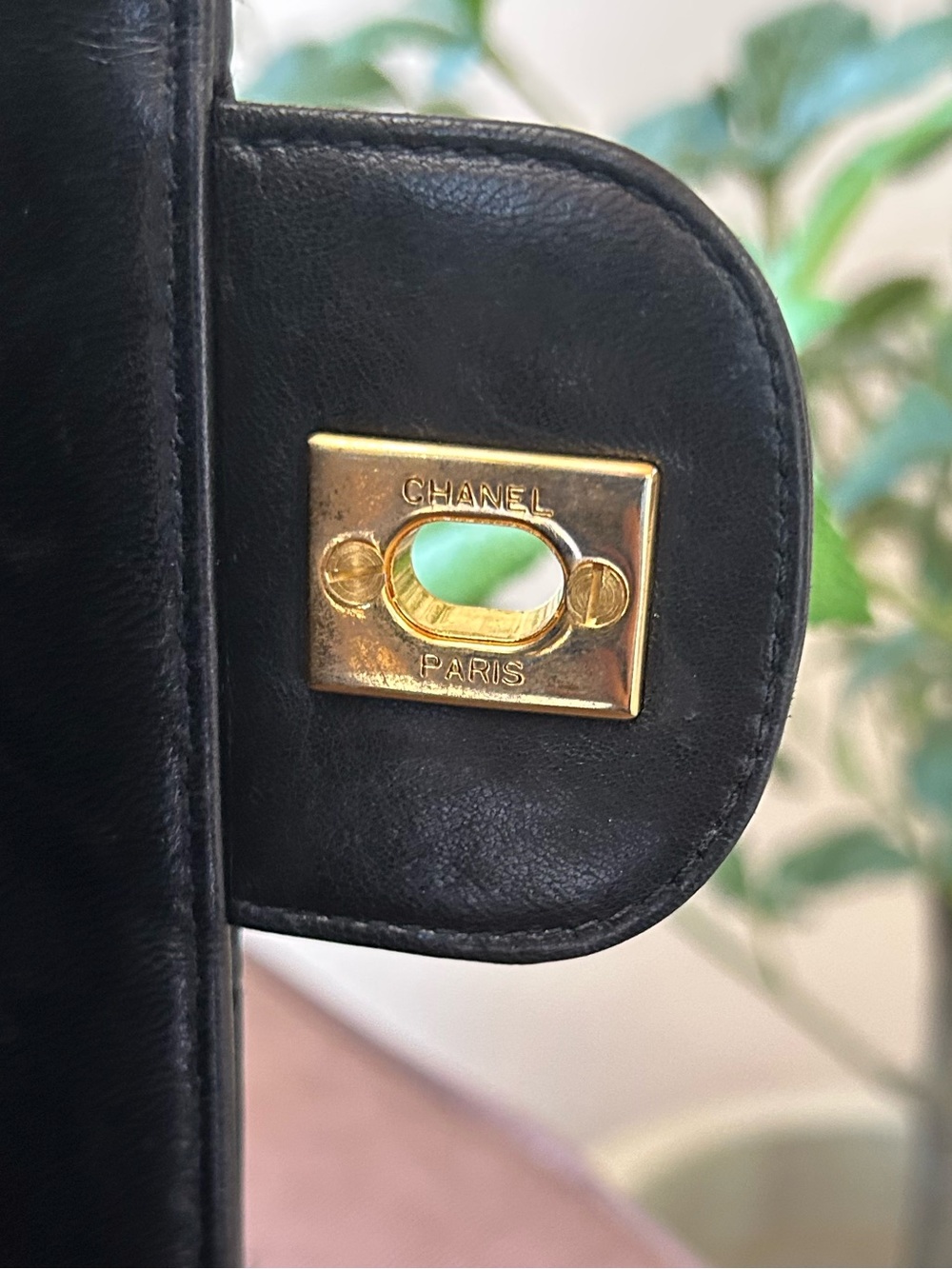 CHANEL Vintage Quilted Lambskin Classic Double Flap Bag Series 0 - Picture 9 of 16